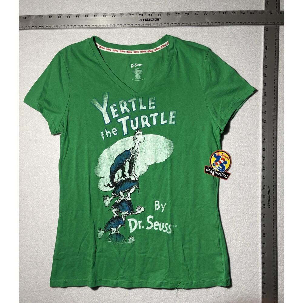 Dr Seuss Yertle The Turtle Wmns T Shirt Size Xl